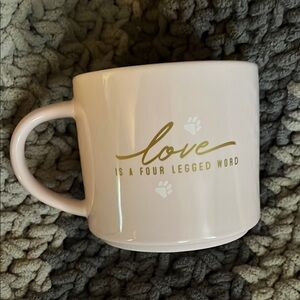 Threshold Cream and Gold Dining Mugs